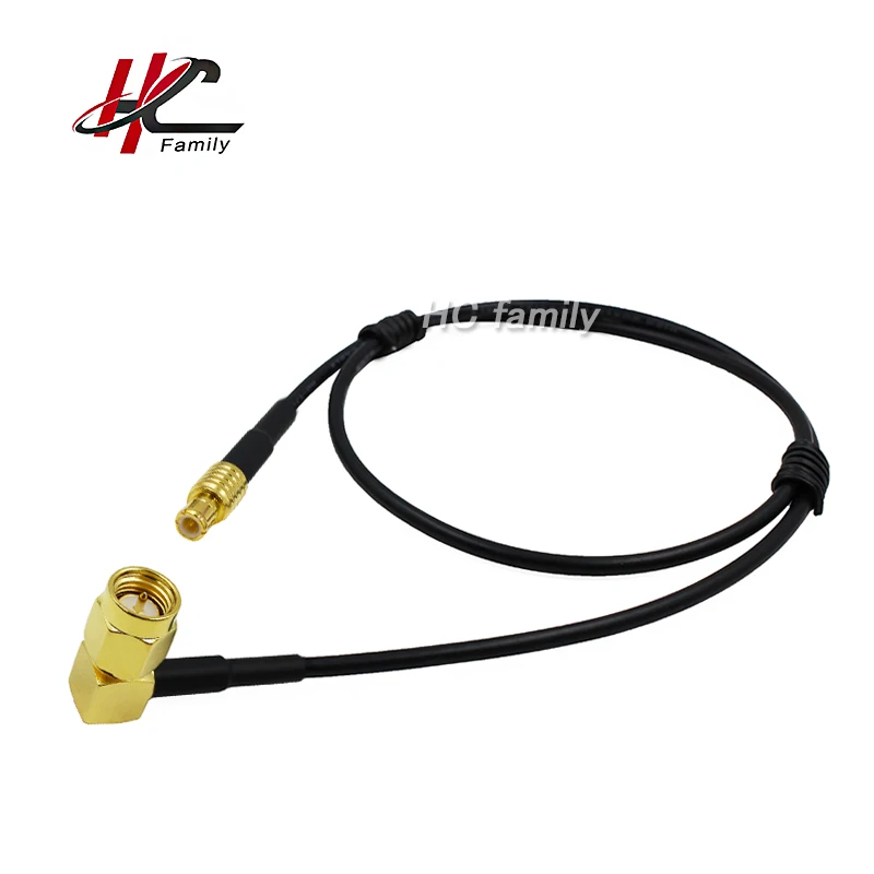 1 м 39 5 дюйма правый угол SMA штекер к MCX кабель RG 174 коаксиальный Pigtail|Соединители| |