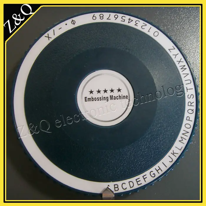 

Manual Nameplate Metal Press Machine-41d characters For the work piece metal plate 100 * 60mm
