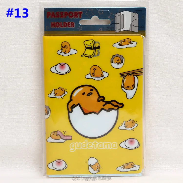 13 Новинка, многофункциональная плоская Обложка для паспорта, 14*9,5 см, Мультяшные держатели для паспорта, для мужчин/wo мужчин, чехол для паспорта, сумка - Цвет: 13