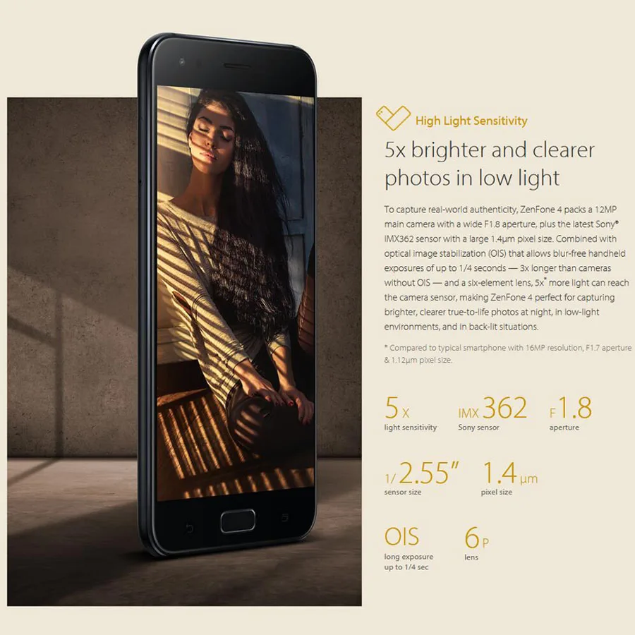 Мобильный телефон ASUS ZenFone 4 ZE554KL 4G LTE с глобальной версией, Восьмиядерный процессор Snapdragon 630, 4 ГБ, 64 ГБ, 12 МП, экран 5,5 дюйма, 1080x1920 p, мобильный телефон