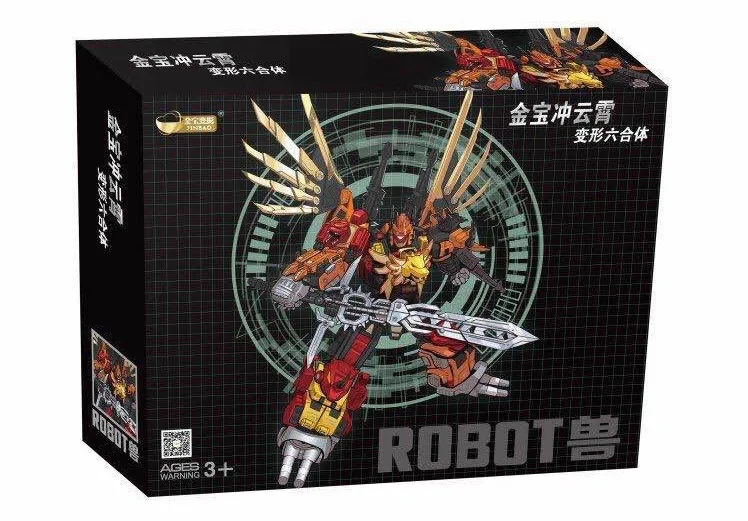 [Show. Z Store] [Новый в коробке] Jinbao Feral Rex OS Predaking трансформации MMC негабаритных набор из