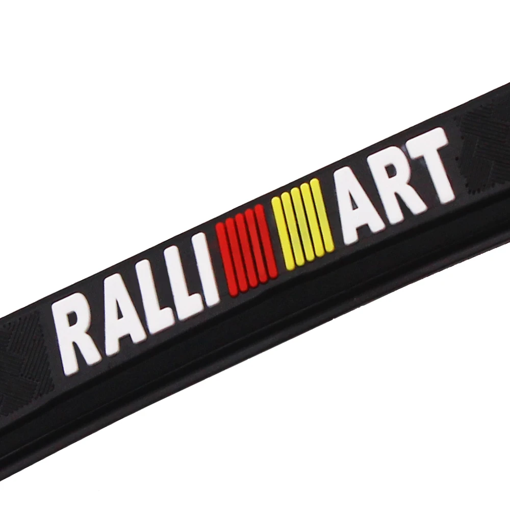 4 шт. наклейки на бампер для дверей автомобиля Mitsubishi RalliArt Lancer Ralli Art 10 Asx|Наклейки