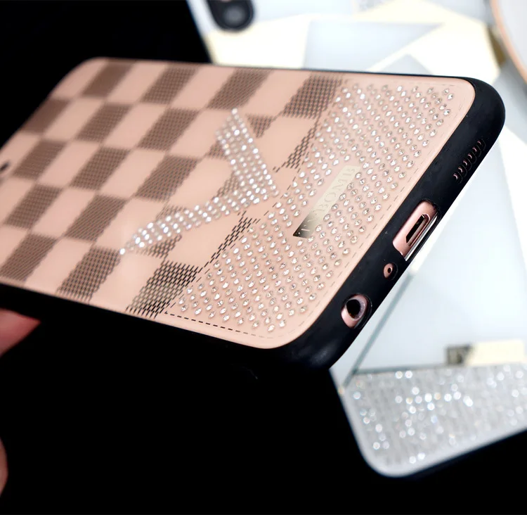 Для iphone XS MAX чехол большой V с L сумка новый все включено геометрическое покрытие