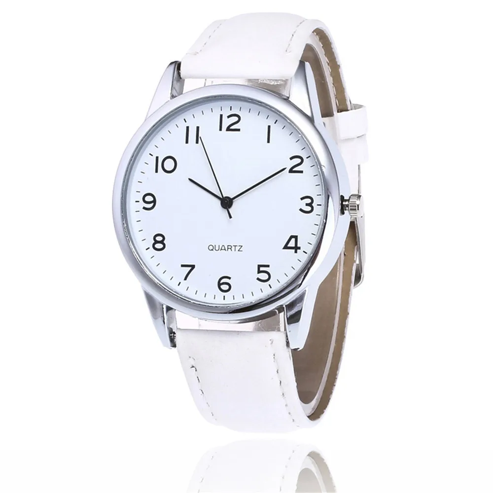 Пара Montre модные женские часы кожаный ремешок кварцевые круглые наручные Бизнес