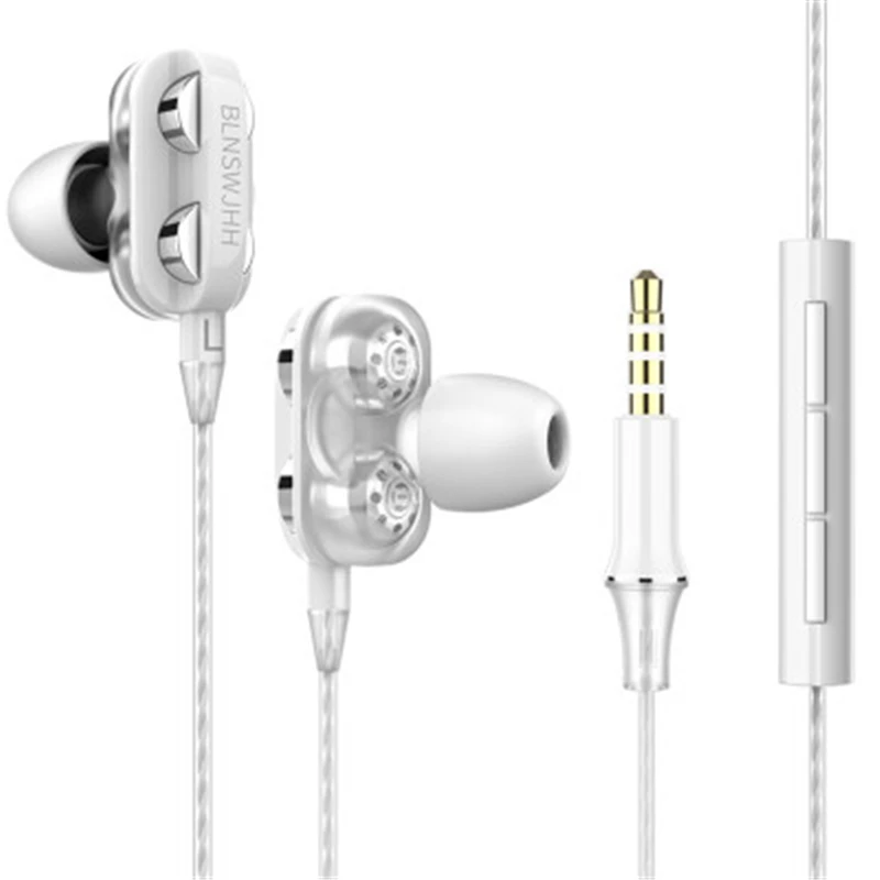 Музыкальные наушники GIAUSA игровые стереонаушники для телефона Xiaomi с микрофоном