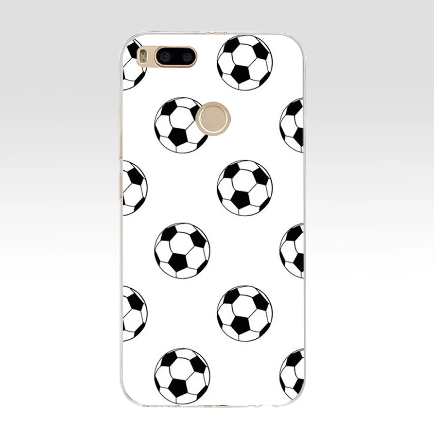 223AQ football ball Silicone Soft Tpu Cover phone Case for xiaomi redmi 4a 6a 4x note 5a pro mi a1 | Мобильные телефоны и