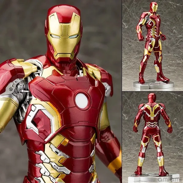 Disney Marvel Avengers 30 см Железный человек светильник фигурка модель осанки коллекция