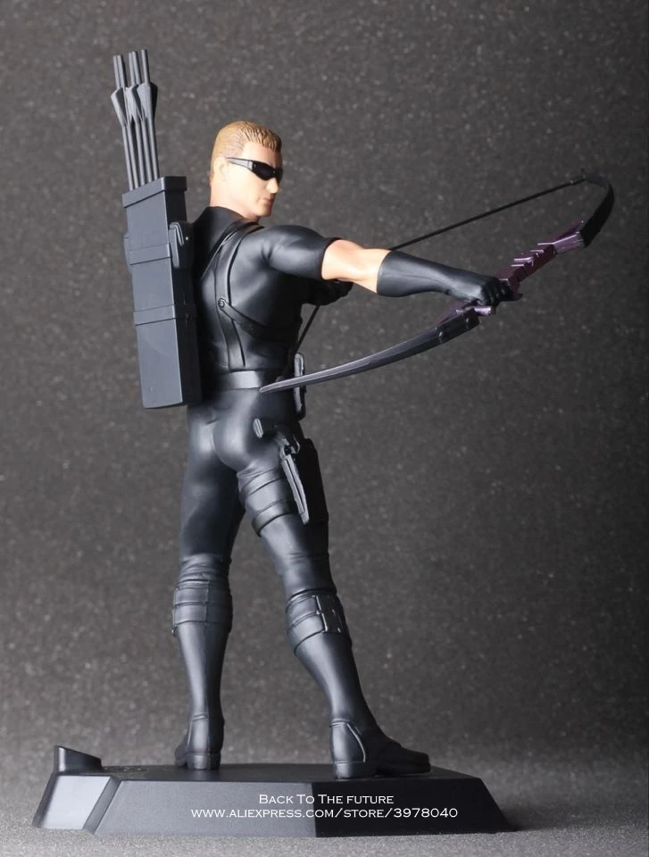 Фигурки героев мультфильма Марвел мстители Hawkeye 22 см мини фигурки из ПВХ для