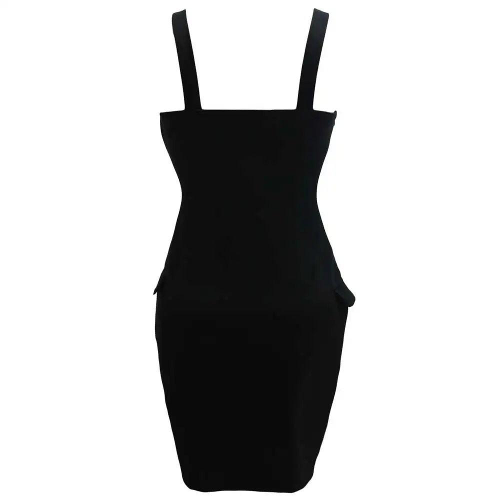 Сексуальная офис свободного покроя рабочая одежда 2016 летний женщина Vestido золото