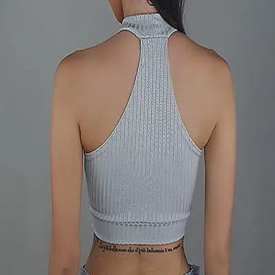 2019 летний женский топ с бретельками и перекрестными спереди вырезами на шее без