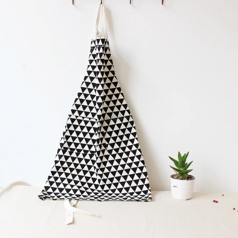 Хлопковый женский фартук с креативным принтом забавный Кухонный Фартук карманом