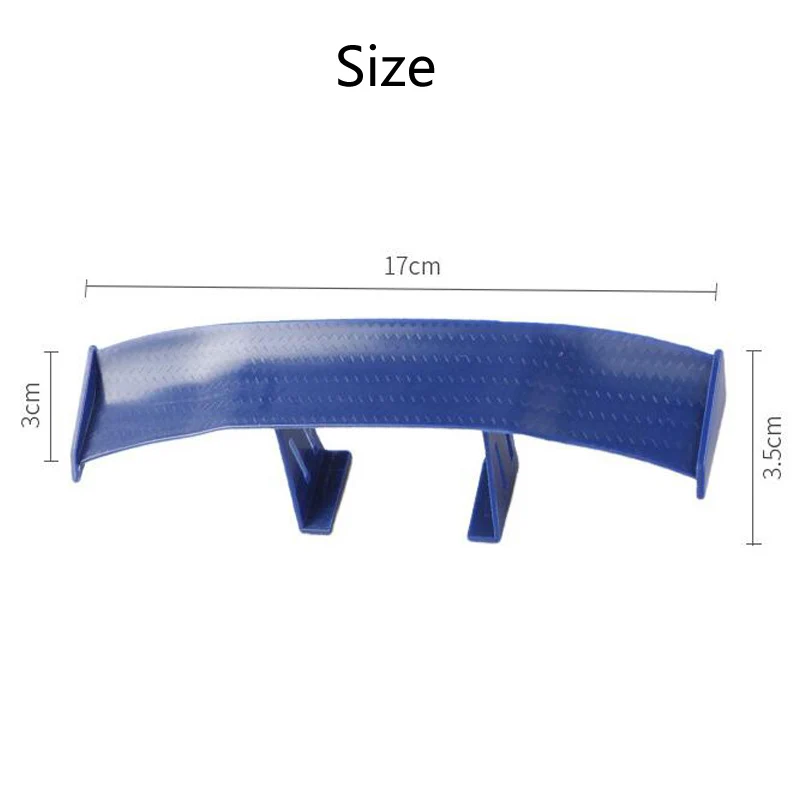 

For General Car tail mini spoiler modified gt small tailwing mini with no punch in the ABS spoiler character decoration