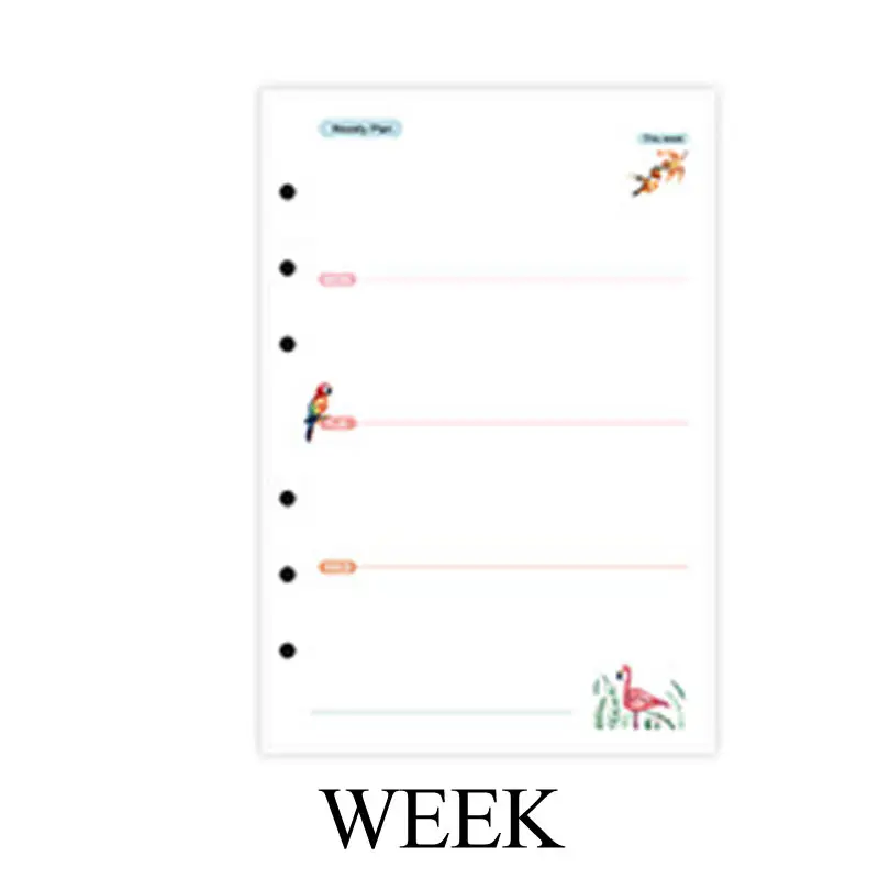 

Сменный блок для блокнота yiwi А5/А6/А7