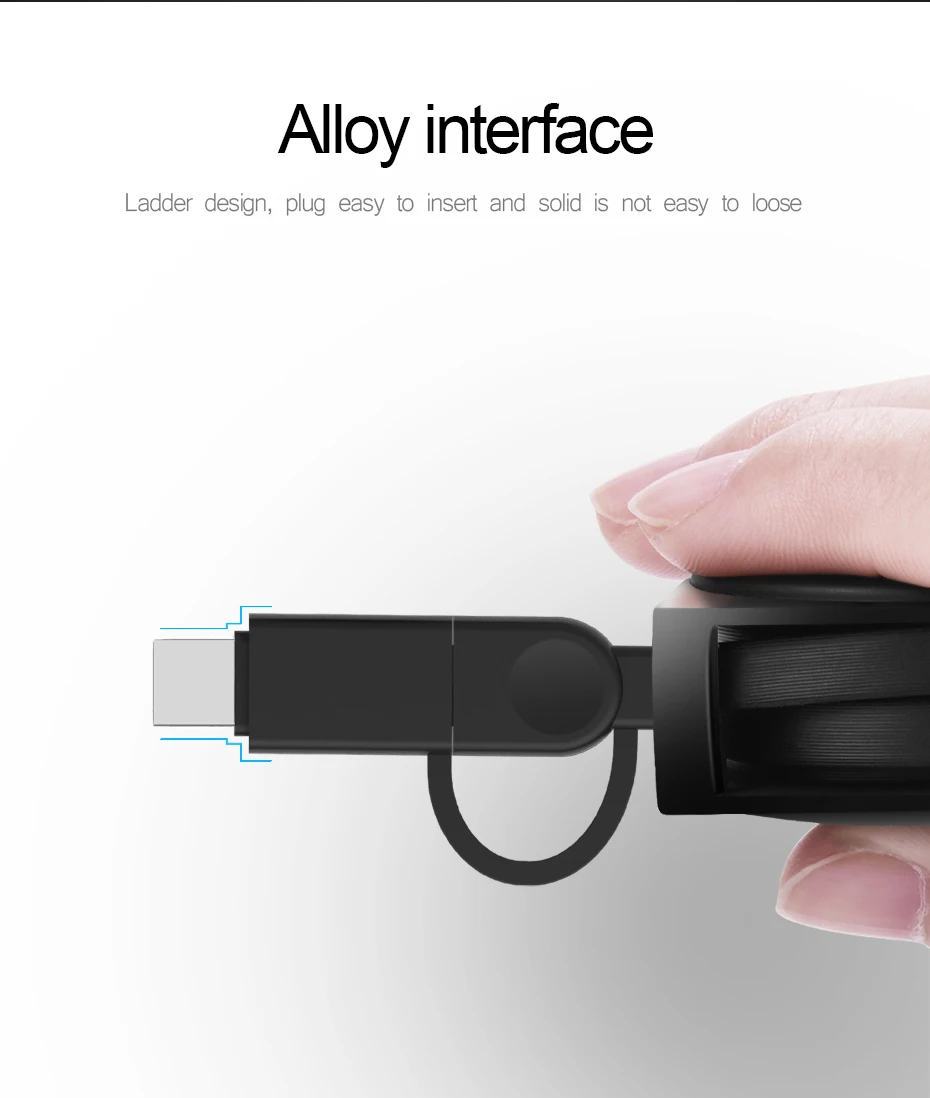 Чехол 2 в 1 Micro usb type C для samsung S8 S9 plus Oneplus 6 кабель для IPhone XS MAX X IPad 7 8 6 Выдвижной зарядный кабель