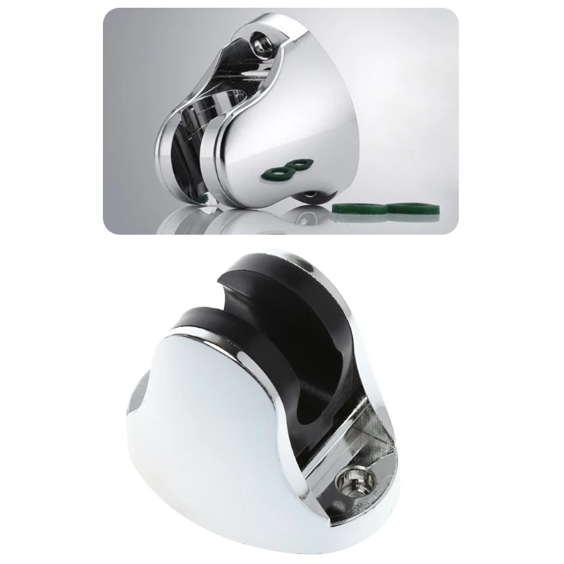 Хромированный держатель для душа в ванную комнату регулируемый настенный