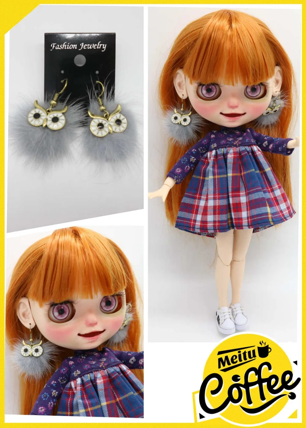 Аксессуары для кукол Blyth серьги|blythe doll accessory|dolls accessoriesblythe accessories |