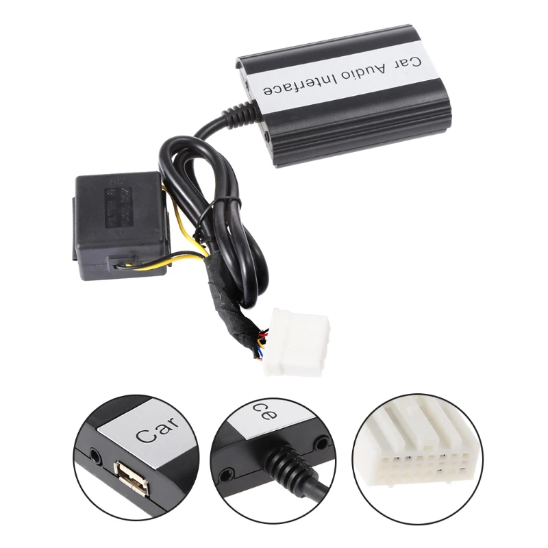 

Handsfree Car Bluetooth Kits MP3 AUX Adapter Interface For Mazda 3 5 6 RX8 SPD