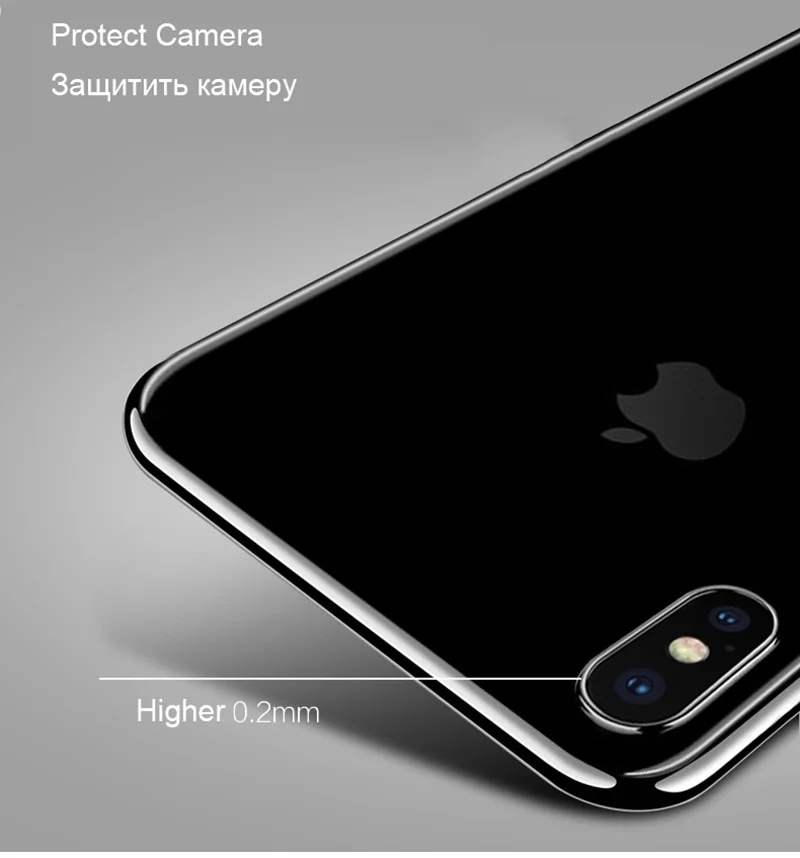 Прозрачный мягкий силиконовый чехол для iPhone XS Max XR X 12 11 pro 7 8 Plus 6 S 6S 5 5S 5SE SE 2020 6Plus 7Plus