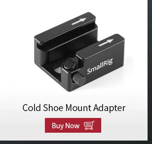 SmallRig DSLR камера клетка держатель микрофона(Холодный башмак) с 19-25 мм Диаметр микрофона амортизатор держатель-2352