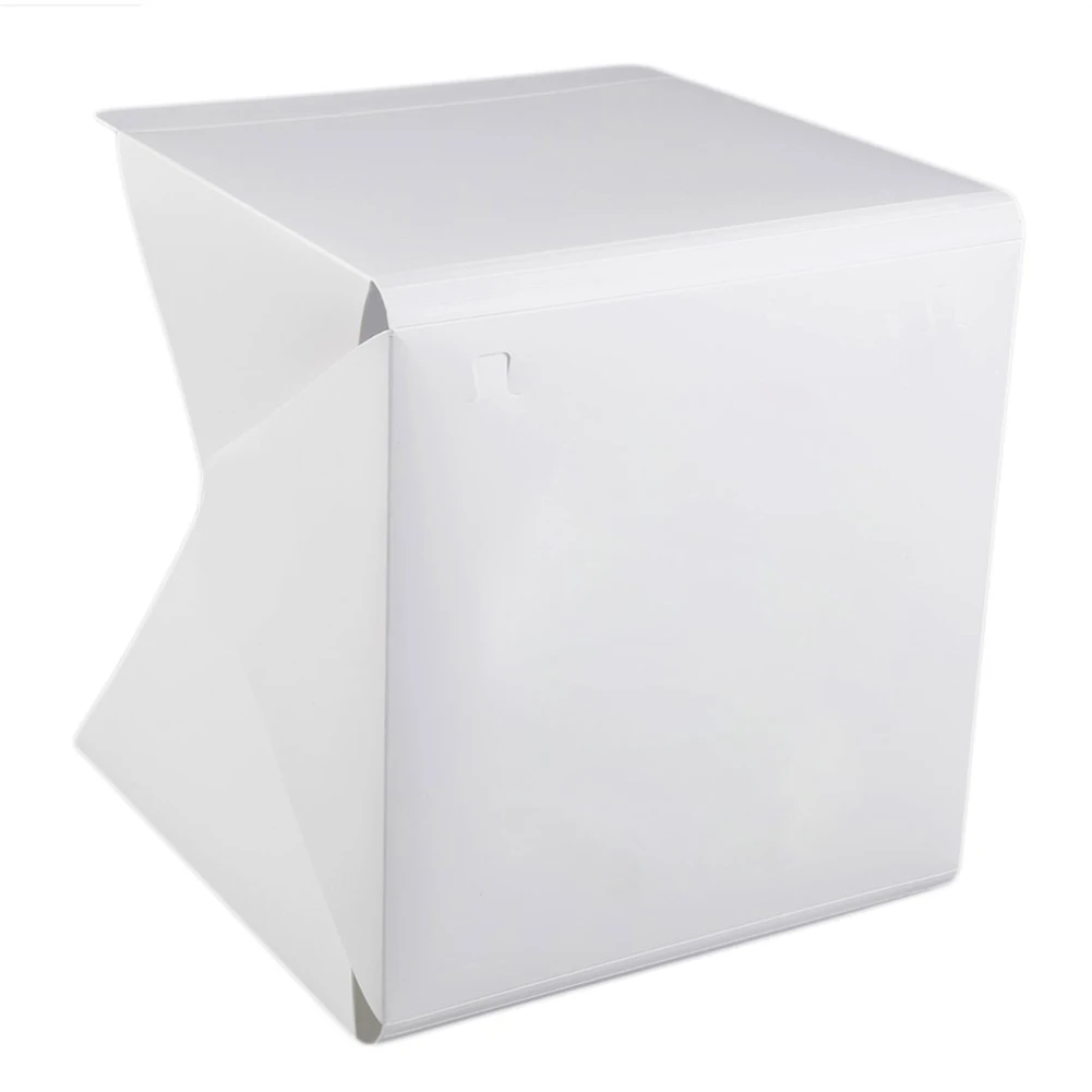 Mini Folding Detachable Photo Studio Portable LED Light Room Photography With 2pcs Background Fabric | Электроника