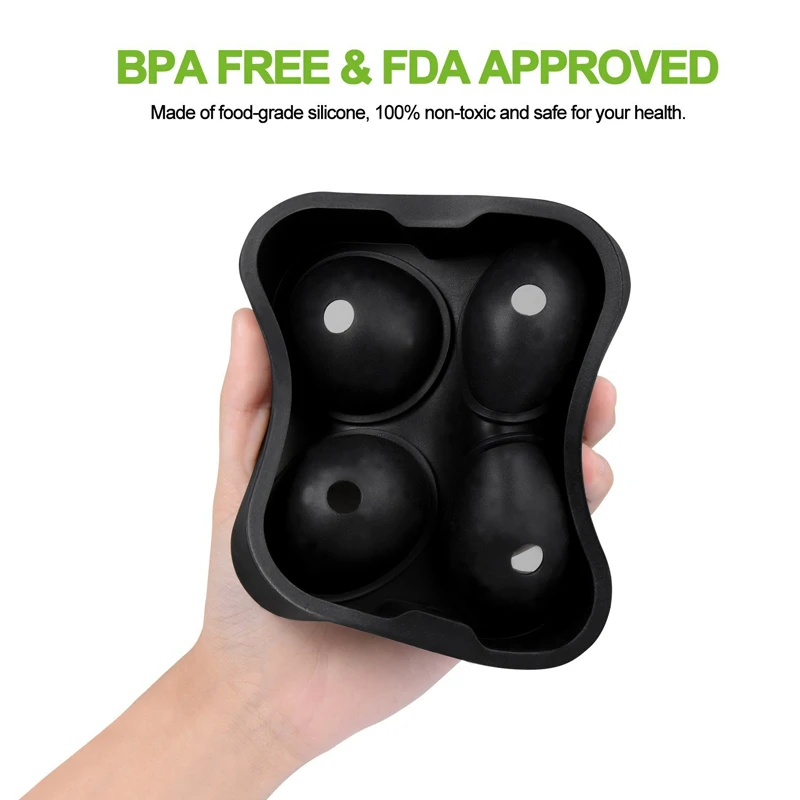 WALFOS форма для мороженого безопасная пищевых продуктов силиконовая сферическая