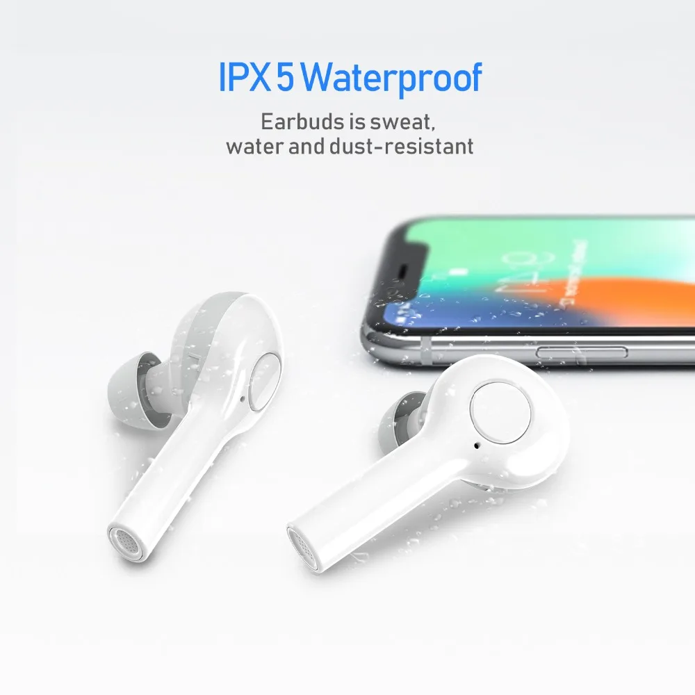 JOINRUN TWS беспроводные Bluetooth наушники для Xiaomi huawei мобильный стерео наушники спортивные наушники с микрофоном портативная зарядная коробка