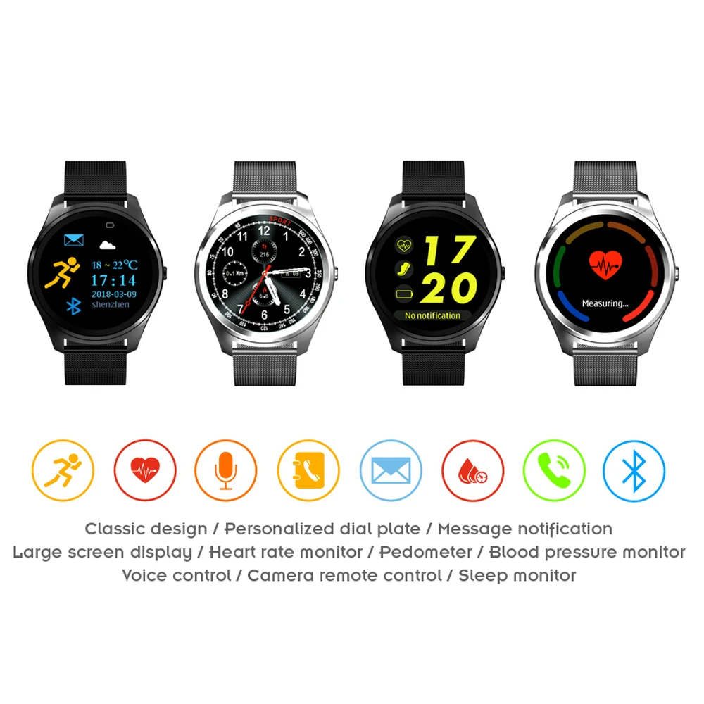 Смарт часы Для мужчин X8 Smartwatch женщин сердечного ритма крови Давление монитор