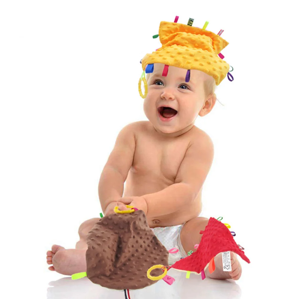 Милое детское комфортное полотенце супер мягкое плюшевое трехмерное Сенсорное