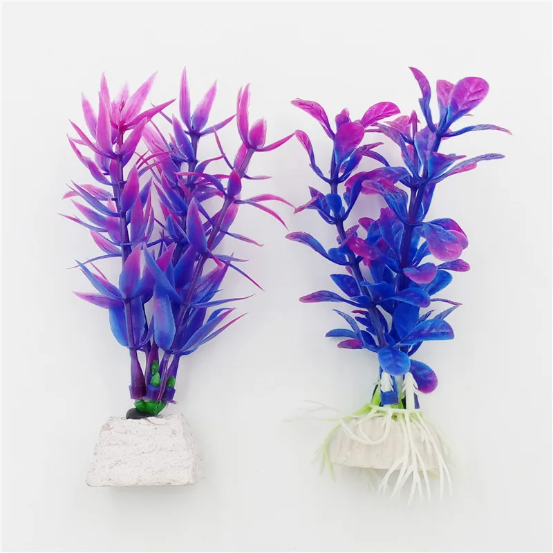 6 шт 10 5 см аквариум искусственные растения Подводное растение для аквариума