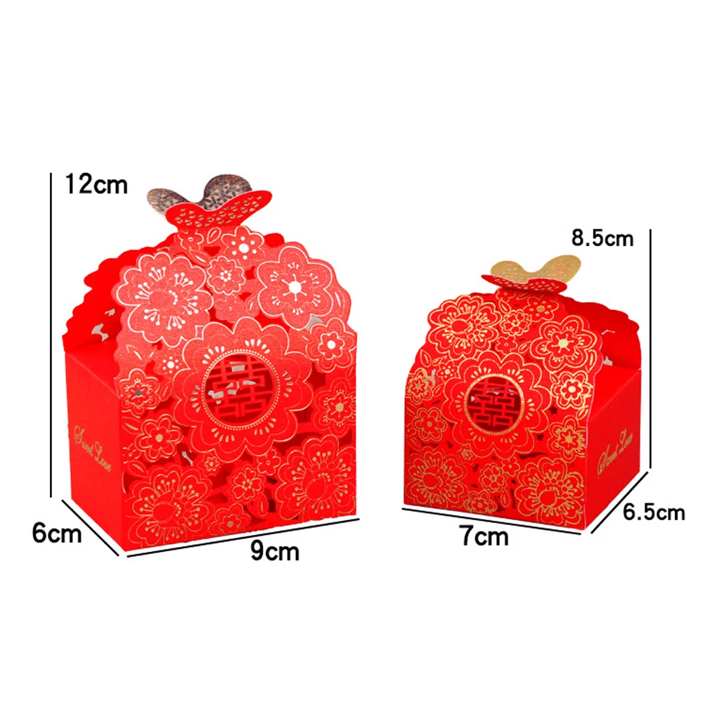 10 шт./лот европейские свадебные сувениры Подарочная коробка милая любовь коробки