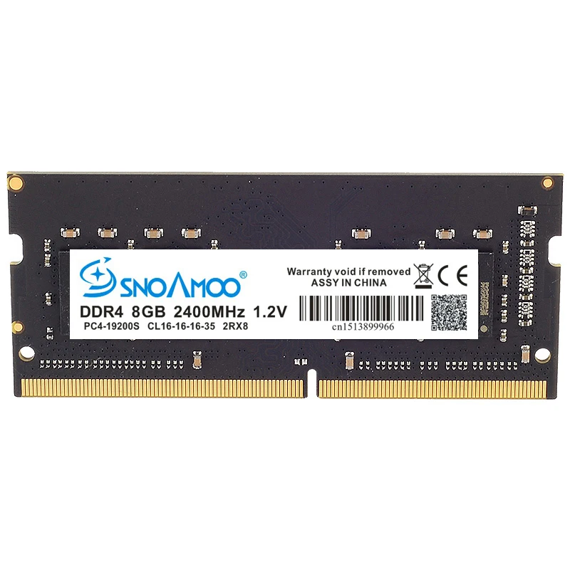 SNOAMOO ноутбук DDR4 ОЗУ памяти 8 Гб 2133 МГц 2400 для ноутбука высокая производительность