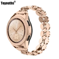 Metal Stainless Steel Band for Samsung Galaxy Watch 20mm Strap for Gear Frontier  Galaxy Watch Active 40mm Metal Strap