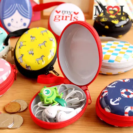 

Storage cute zipper tin box Moe Fun gift box surprise eggs