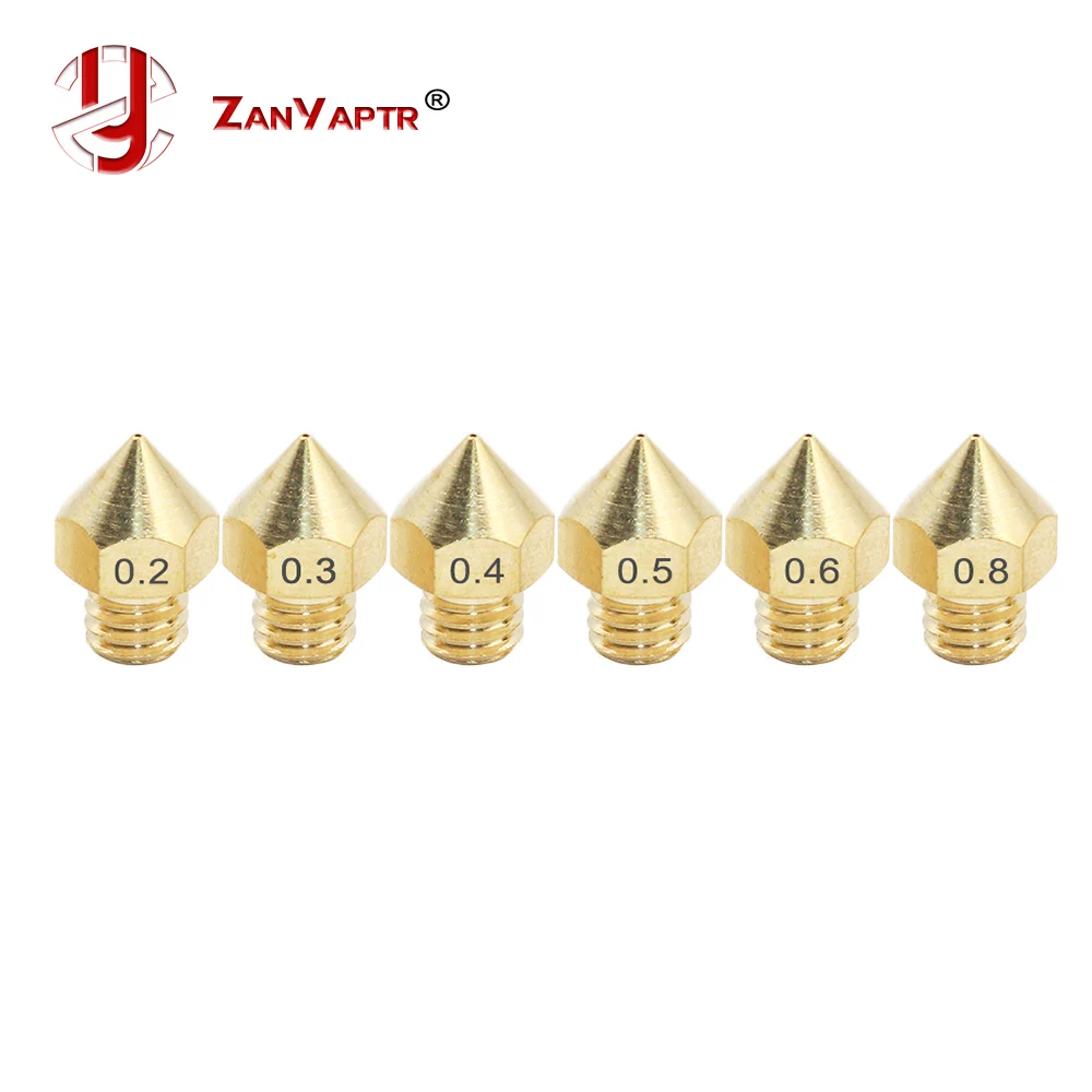 1 шт. головка экструдера для 3D принтера 0 2 мм 3 4 5 мм|nozzle for 3d printer|3d mk8head printer |