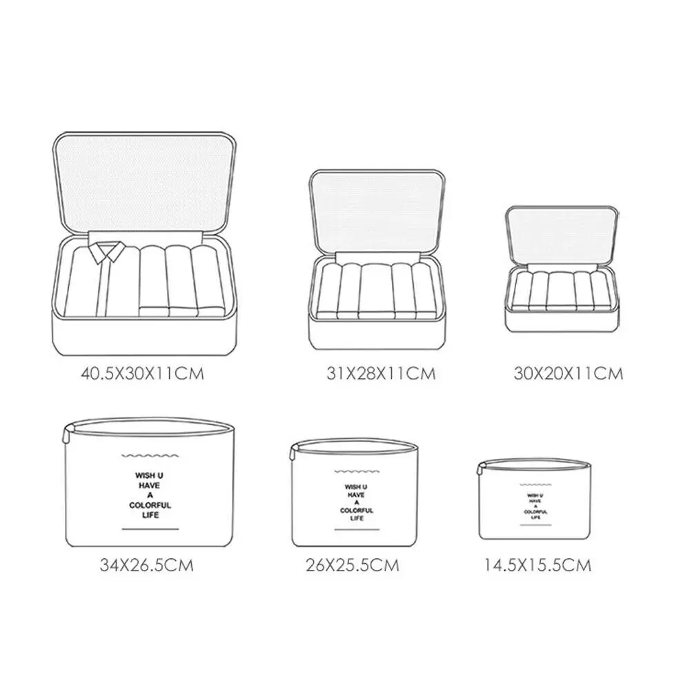 Новинка 2019 хит продаж 6 шт. водонепроницаемая нейлоновая сетка одежда с цветочным