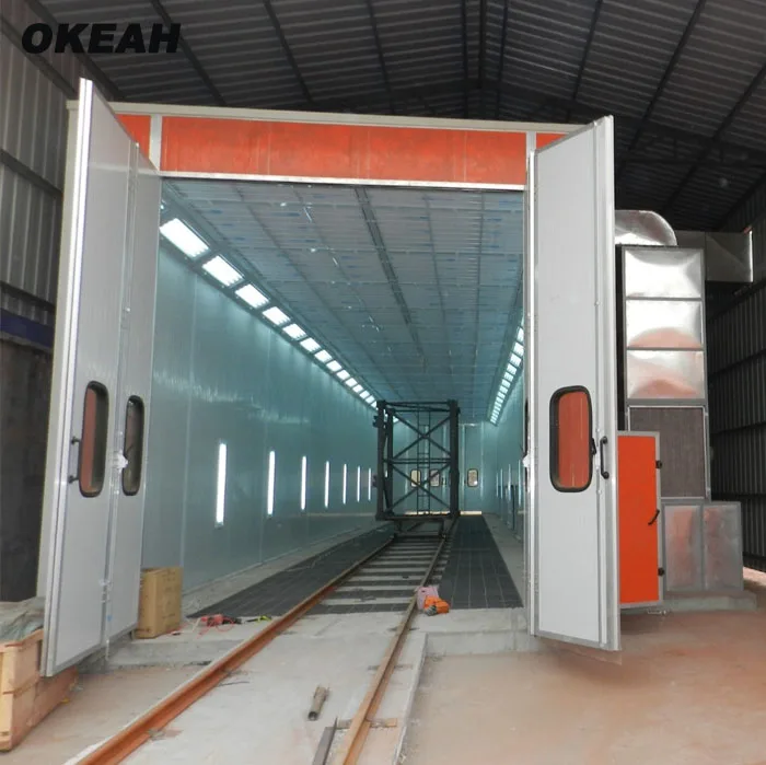 Распылительная камера для грузовиков автобусов автомобилей длина 10 м 12 14 м|booth| |