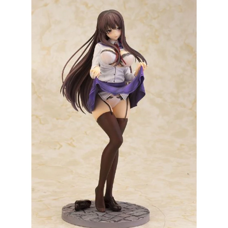 Anime Skytube 27.5cm Ayaka Tachibana Illustration By Piromizu Melon Books Wall Scroll Complete Sexy girl pvc Action Figure Toys | Игрушки и