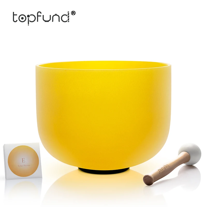 TOPFUND 432 Гц/идеальный шаг чакры с солнечным плексом желтого цвета Матовый