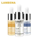 Сыворотка LANBENA Six Peptides 24K Gold + Сыворотка с витамином C + Сыворотка с гиалуроновой кислотой антивозрастной увлажняющий уход за кожей отбеливание осветляет