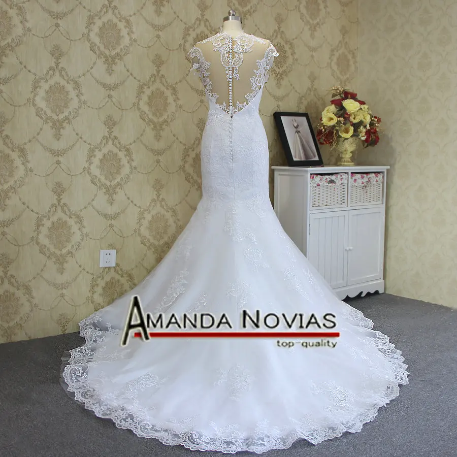 Женское кружевное платье Русалка Amanda Novias потрясающее свадебное 2019|amanda novias|wedding