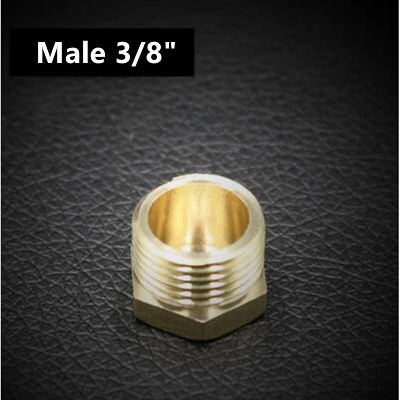 M3l8 Наружная и внутренняя резьба 1/" 1/4" 3/" 1/2" 3/" латунная заглушка фитинги - Цвет: M3l8