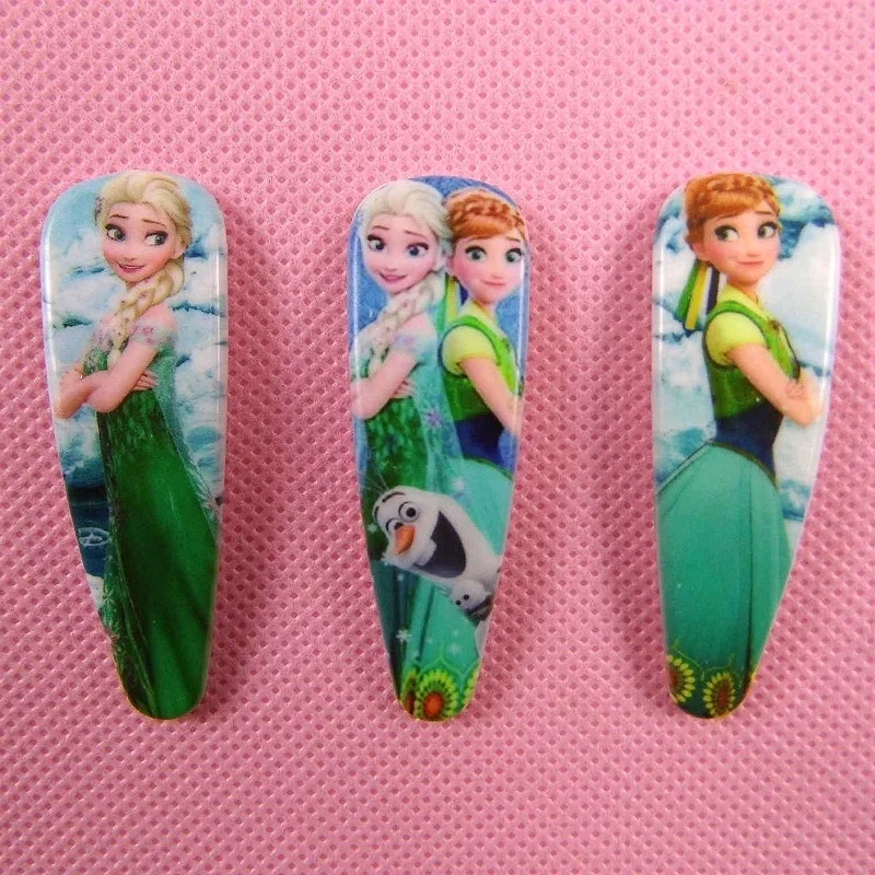 2 шт. аксессуары для волос принцессы Эльзы милые заколки с бантом ободки