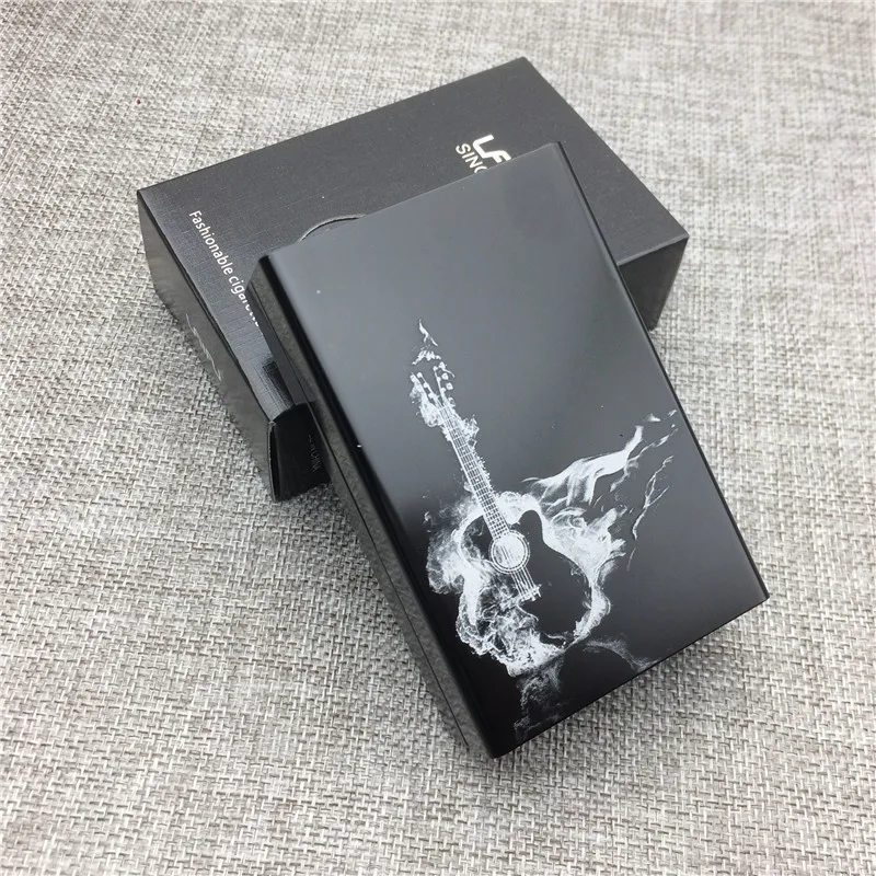 LF059 персонализированные сжигания гитары алюминиевый сплав Мода Красота