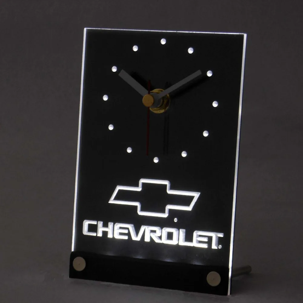 Tnc0817 Chevrolet 3D LED настольные часы|3d led clock|3d clockclock 3d |
