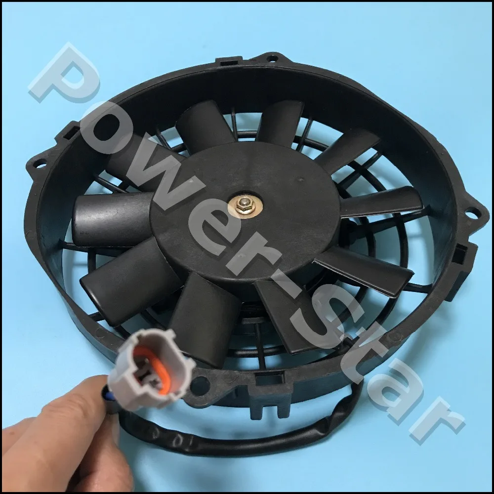 Вентилятор охлаждения радиатора 12 в 80 Вт для китайского квадроцикла Quad 4 Wheeler Buyang