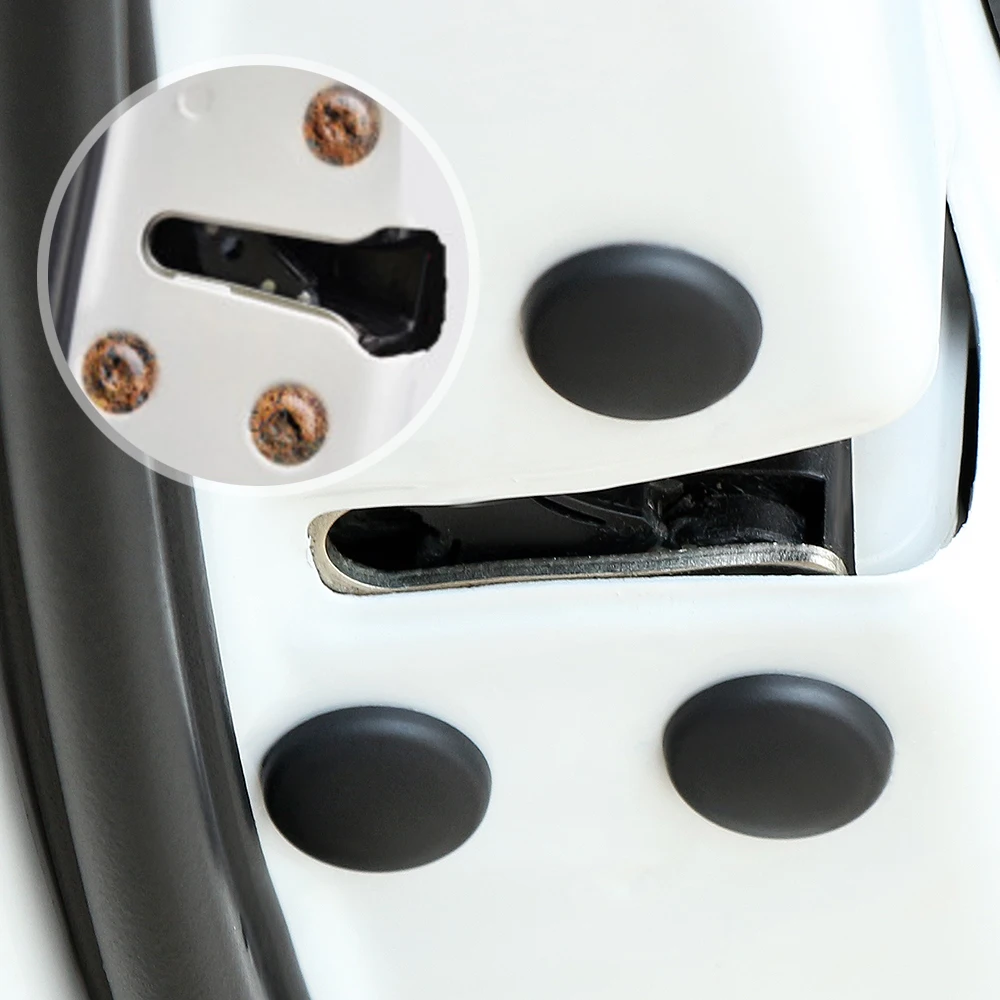 Автомобильный Стайлинг защитный чехол для дверного замка VW Volkswagen Passat B6 Golf 6 7 GTI Jetta - Фото №1