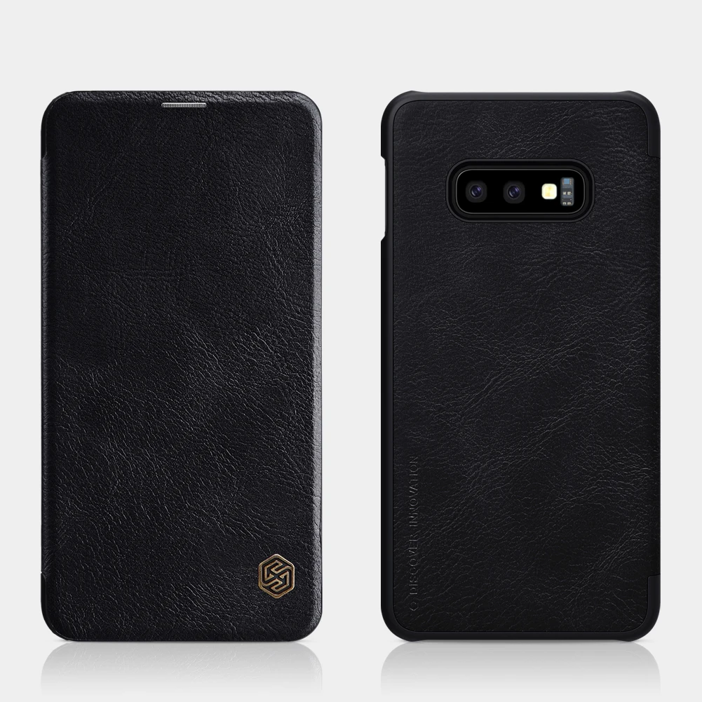 Чехол Nillkin для samsung Galaxy S10E S10 E Qin из искусственной кожи, откидная крышка для samsung S10E, чехол