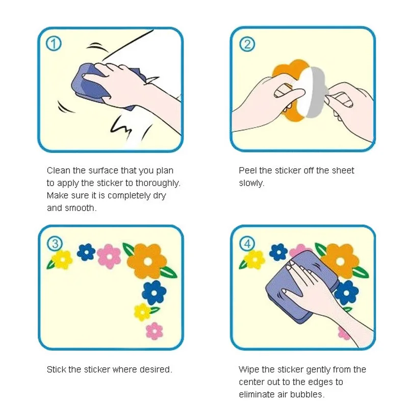Новые милые Мультяшные животные настенный стикер с поездом декор для детской