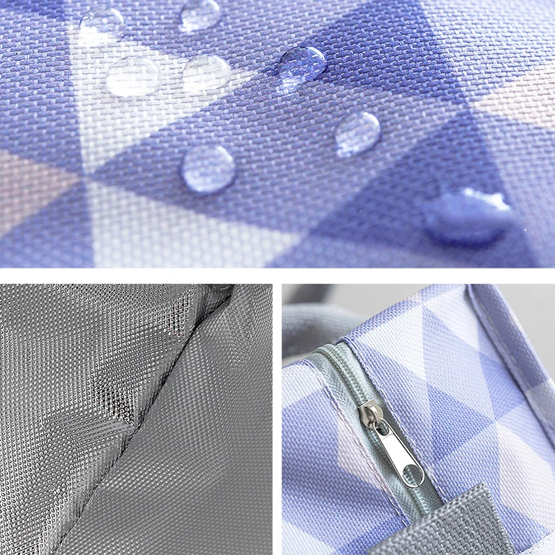 BONAMIE водонепроницаемый Ланч бокс для сохранения свежести еды сумка подогрева