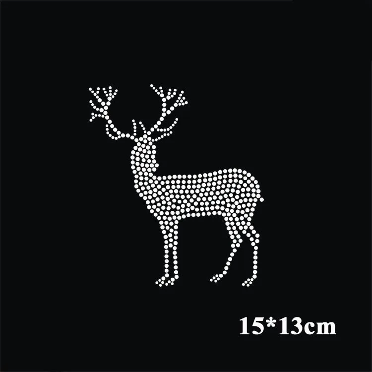 6 шт./лот милый дизайн рождественского оленя исправление мотив из горного